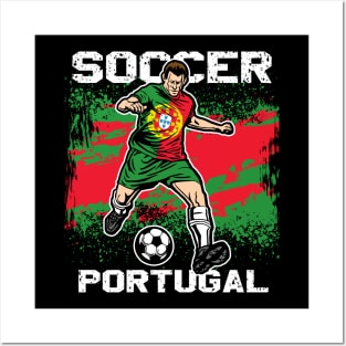 Portugal Futbol Soccer Posters and Art